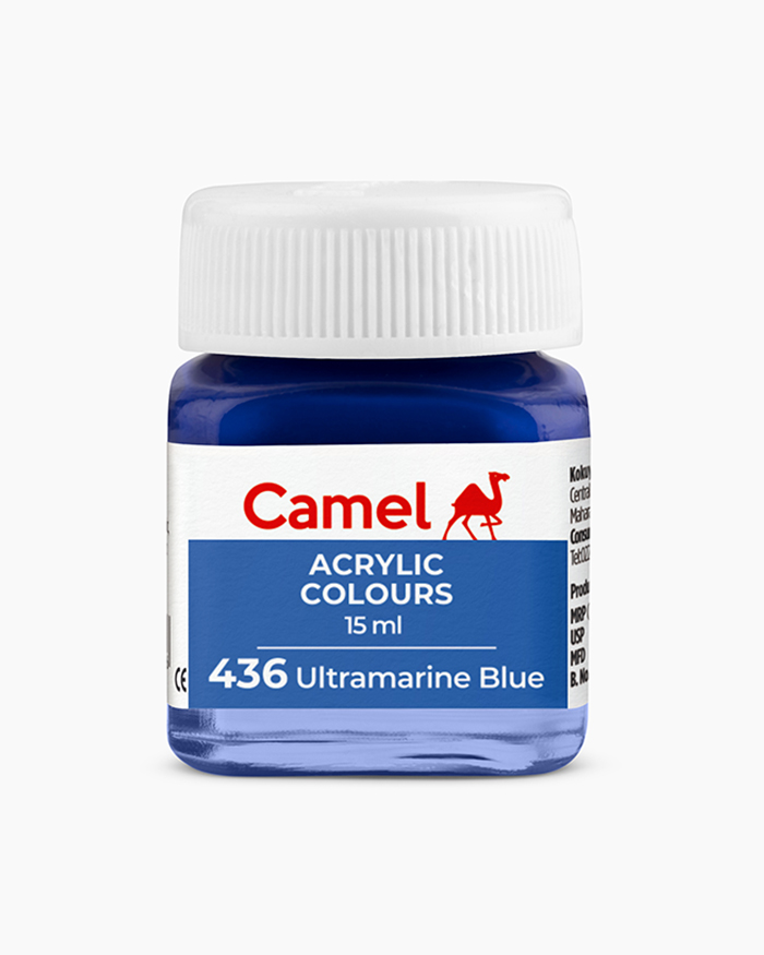Ultramarine Blue Camel Acrylic Colours